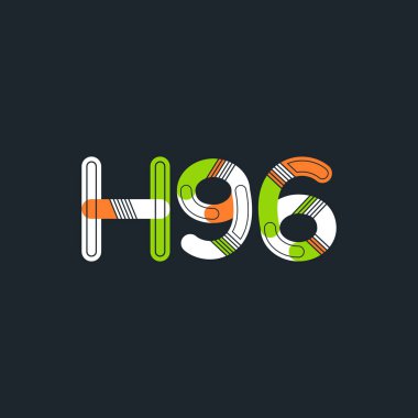 Harf ve sayı logosu H96