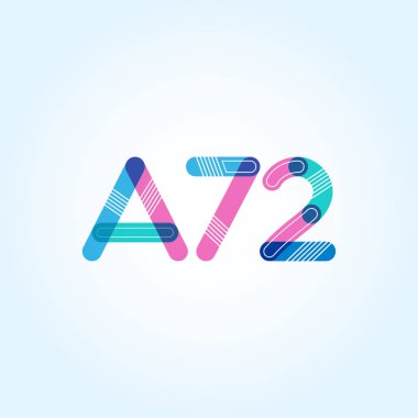 Harf ve sayı logosu A72
