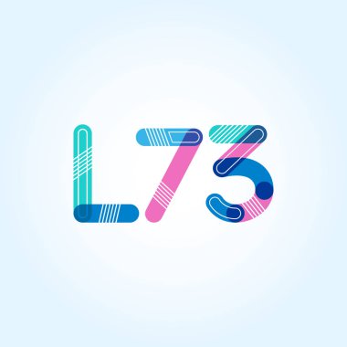 Harf ve sayı logosu L73