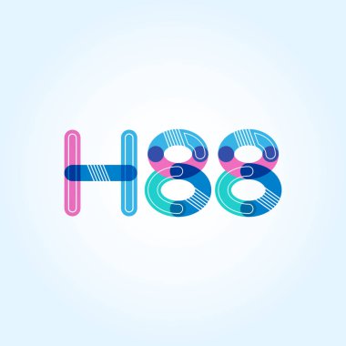Harf ve sayı logosu H88