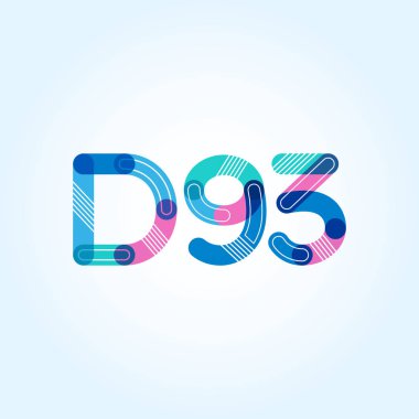 Harf ve sayı logosu D93
