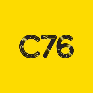 Harf ve sayı logosu C76