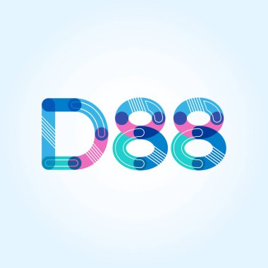 Harf ve sayı logosu D88