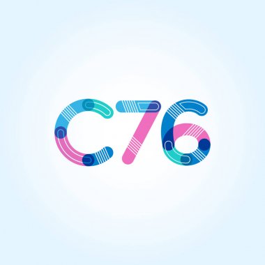 Harf ve sayı logosu C76