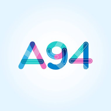 Harf ve sayı logosu A94