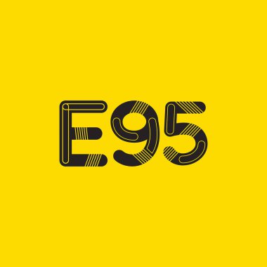 Harf ve sayı logosu E95