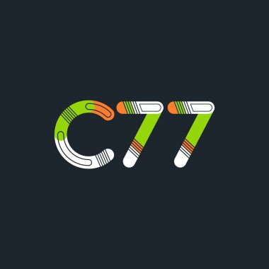 Harf ve sayı logosu C77