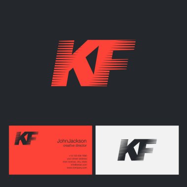 KF harfler şirket logosu 