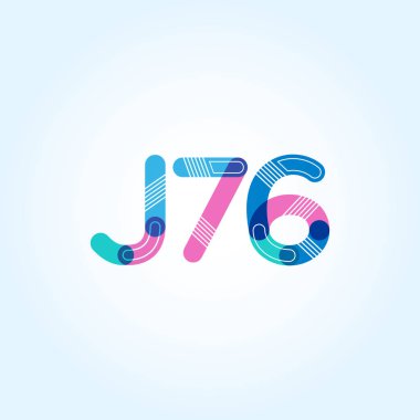 Harf ve sayı logosu J76