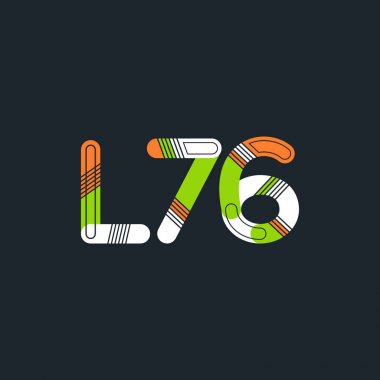Harf ve sayı logosu L76
