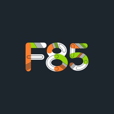 Harf ve rakam logo F85