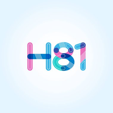 Harf ve sayı logosu H81