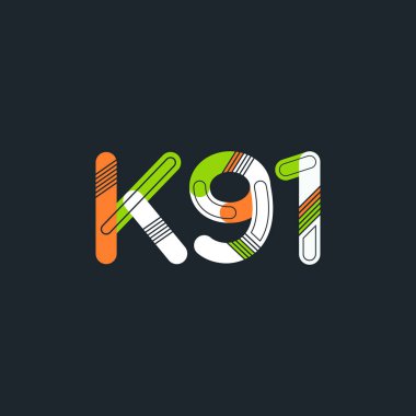 Harf ve sayı logosu K91