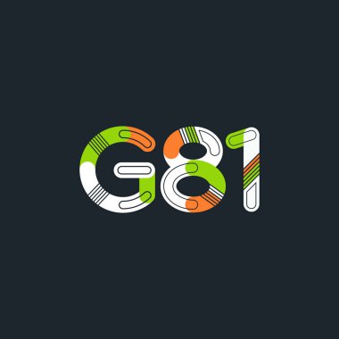 Harf ve rakam logosu G81
