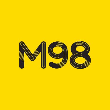 Harf ve rakam logosu M98