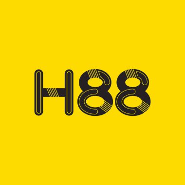 Harf ve sayı logosu H88