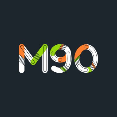 Harf ve rakam logosu M90