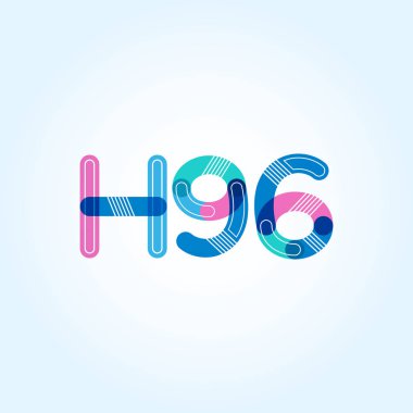 Harf ve sayı logosu H96