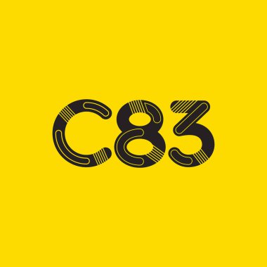 Harf ve sayı logosu C83
