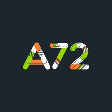 Harf ve sayı logosu A72
