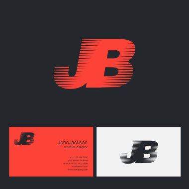 JB harfler şirket logosu 