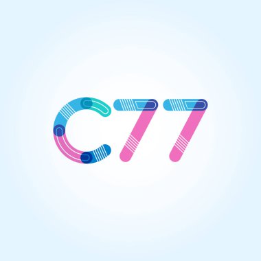 Harf ve sayı logosu C77