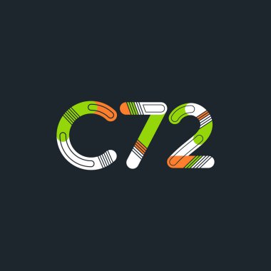 Harf ve sayı logosu C72