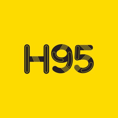 Harf ve sayı logosu H95