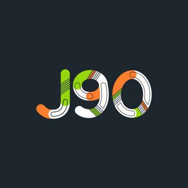 Harf ve sayı logosu J90