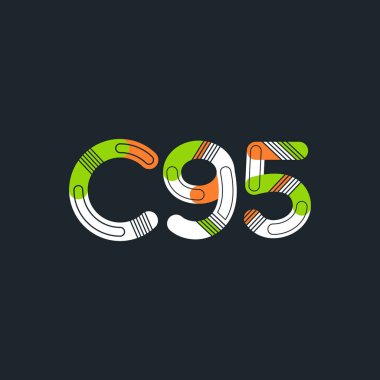 Harf ve sayı logosu C95