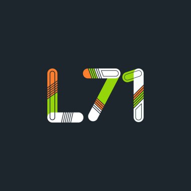 Harf ve sayı logosu L71