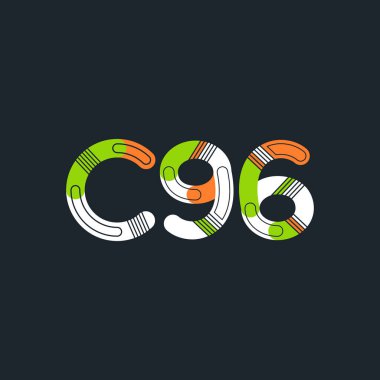 Harf ve sayı logosu C96