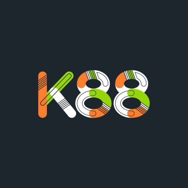 Harf ve sayı logosu K88