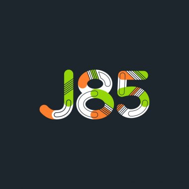 Harf ve sayı logosu J85