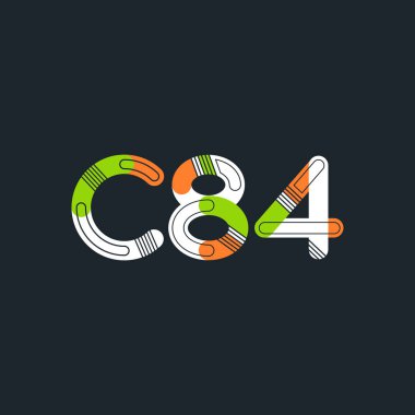 Harf ve sayı logosu C84