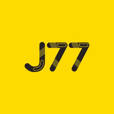 Harf ve sayı logosu J77