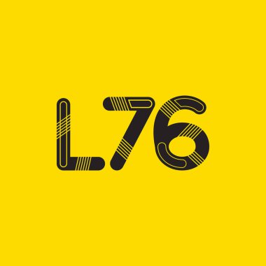 Harf ve sayı logosu L76