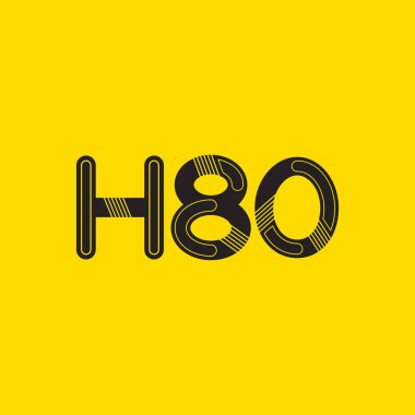Harf ve sayı logosu H80