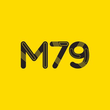 Harf ve sayı logosu M79