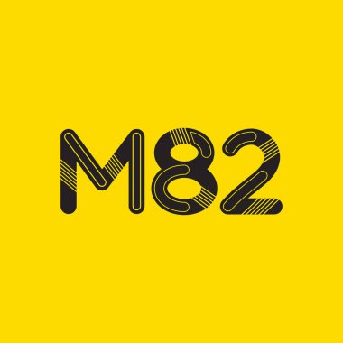 Harf ve rakam logosu M82