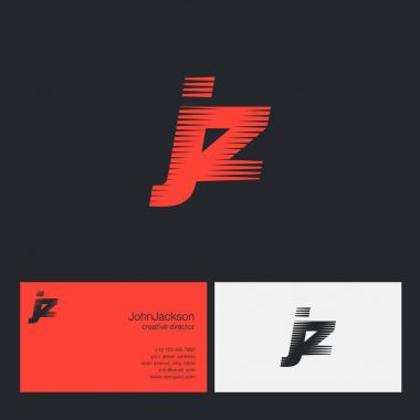 JZ harfler şirket logosu 