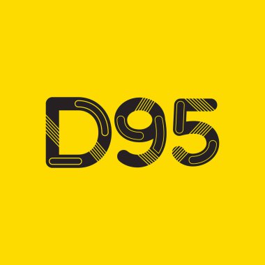 Harf ve sayı logosu D95