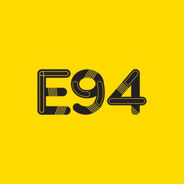 Harf ve sayı logosu E94