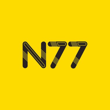 Harf ve rakam logosu N77