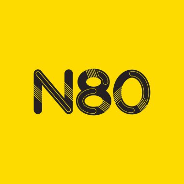 Harf ve rakam logosu N80