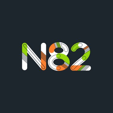 Harf ve rakam logosu N82