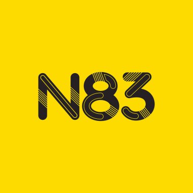 Harf ve rakam logosu N83