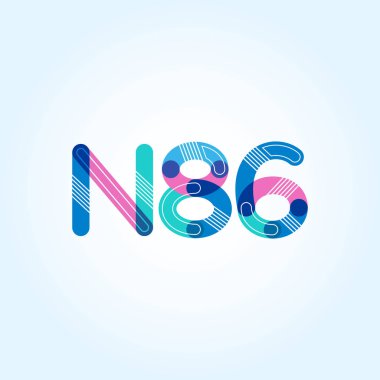 Harf ve rakam logosu N86