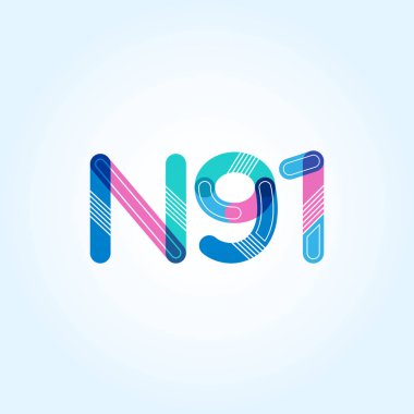 Harf ve rakam logosu N91