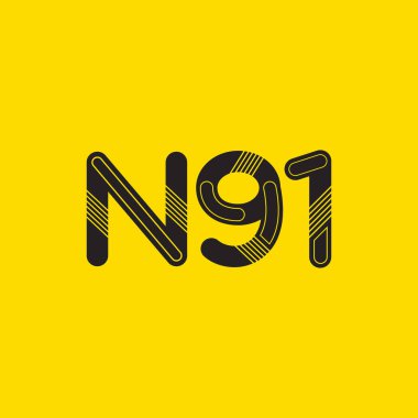 Harf ve rakam logosu N91